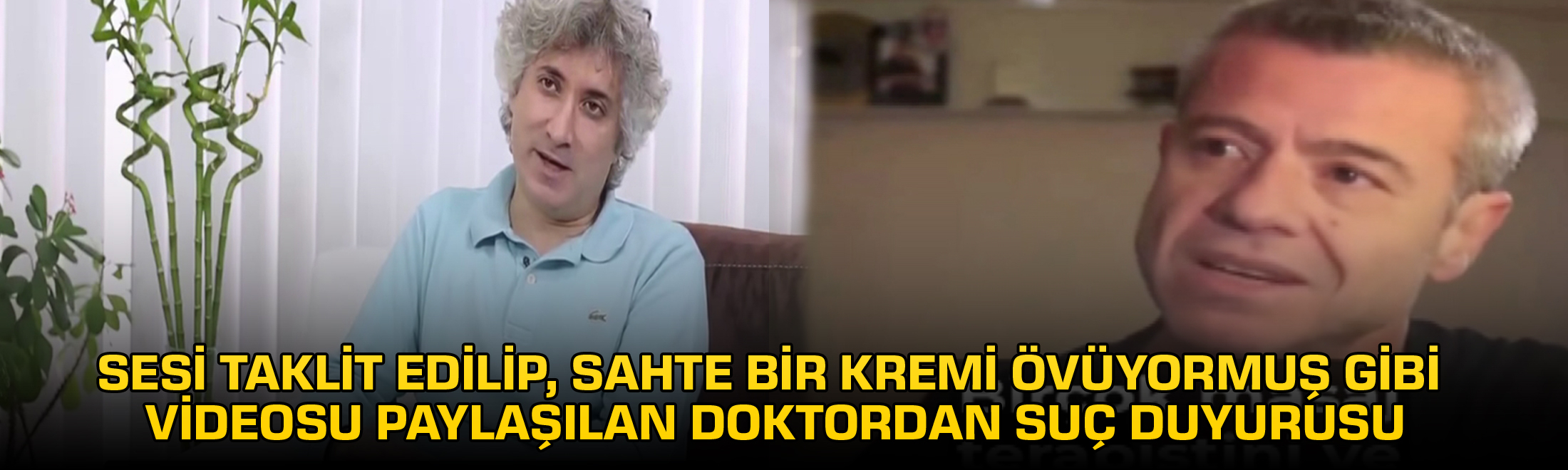 ANTALYA - Sesi taklit edilip, sahte bir kremi övüyormuş gibi videosu paylaşılan Prof. Dr. Özkan'dan suç duyurusu